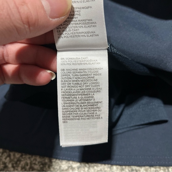 THE NORTH FACE NEVER STOP EXPLORING RUN ATHLETIC SKORT IN DARK NAVY SZ M - Picture 8 of 12